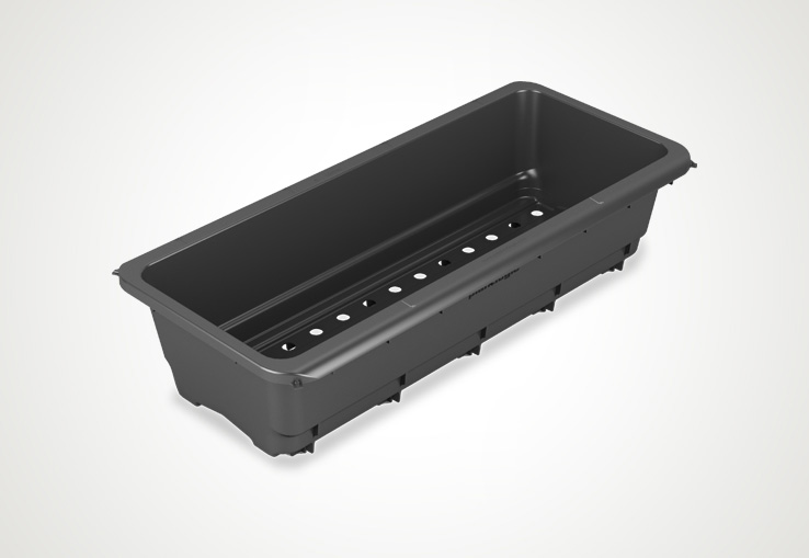 8 Liter Trough with Short Legs with Big Handle